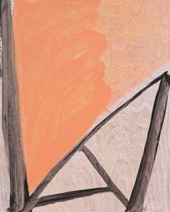 (Andrea Belag) Title: Fold oil on wood 20" x 16" 2016