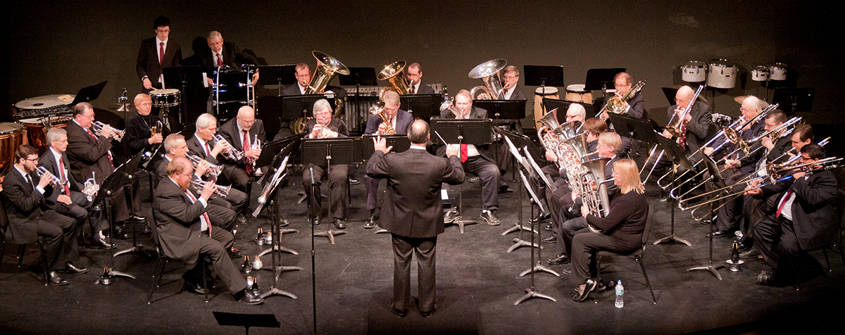 Buffalo Silver Band performs at the Jane Mallett Theatre