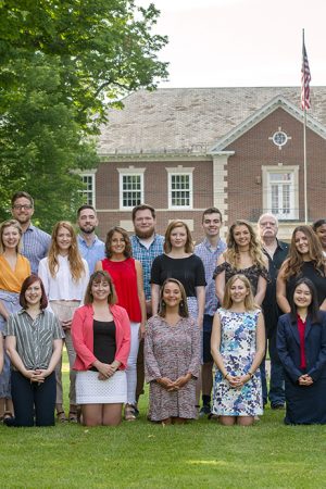 The 2018 Chautauquan Daily Staff. DAVE MUNCH/PHOTO EDITOR