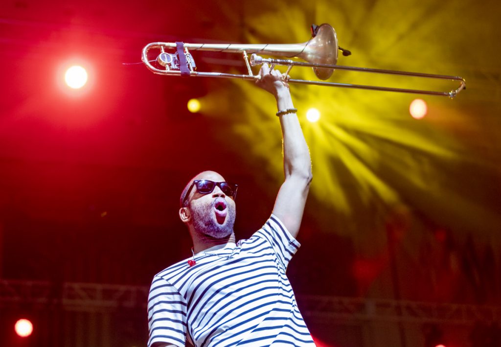 Amped up The Roots & Trombone Shorty The Chautauquan Daily