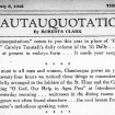 Chautauquotations