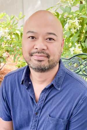 delaPaz_Author Pic Garden