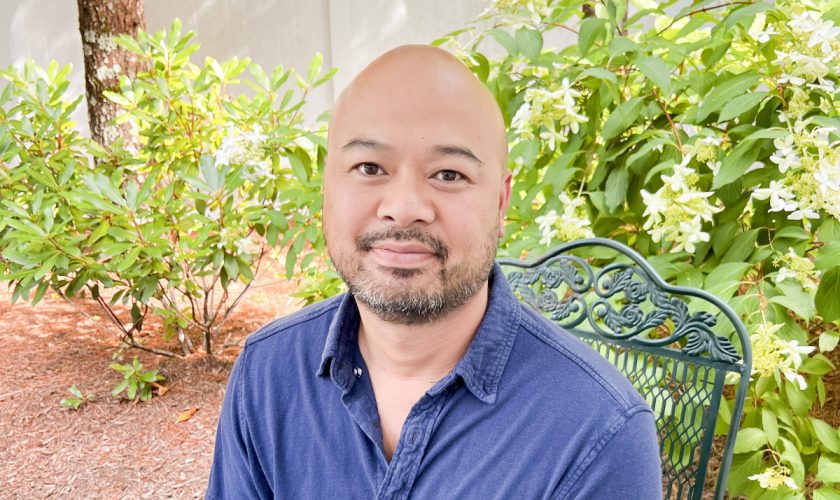 delaPaz_Author Pic Garden